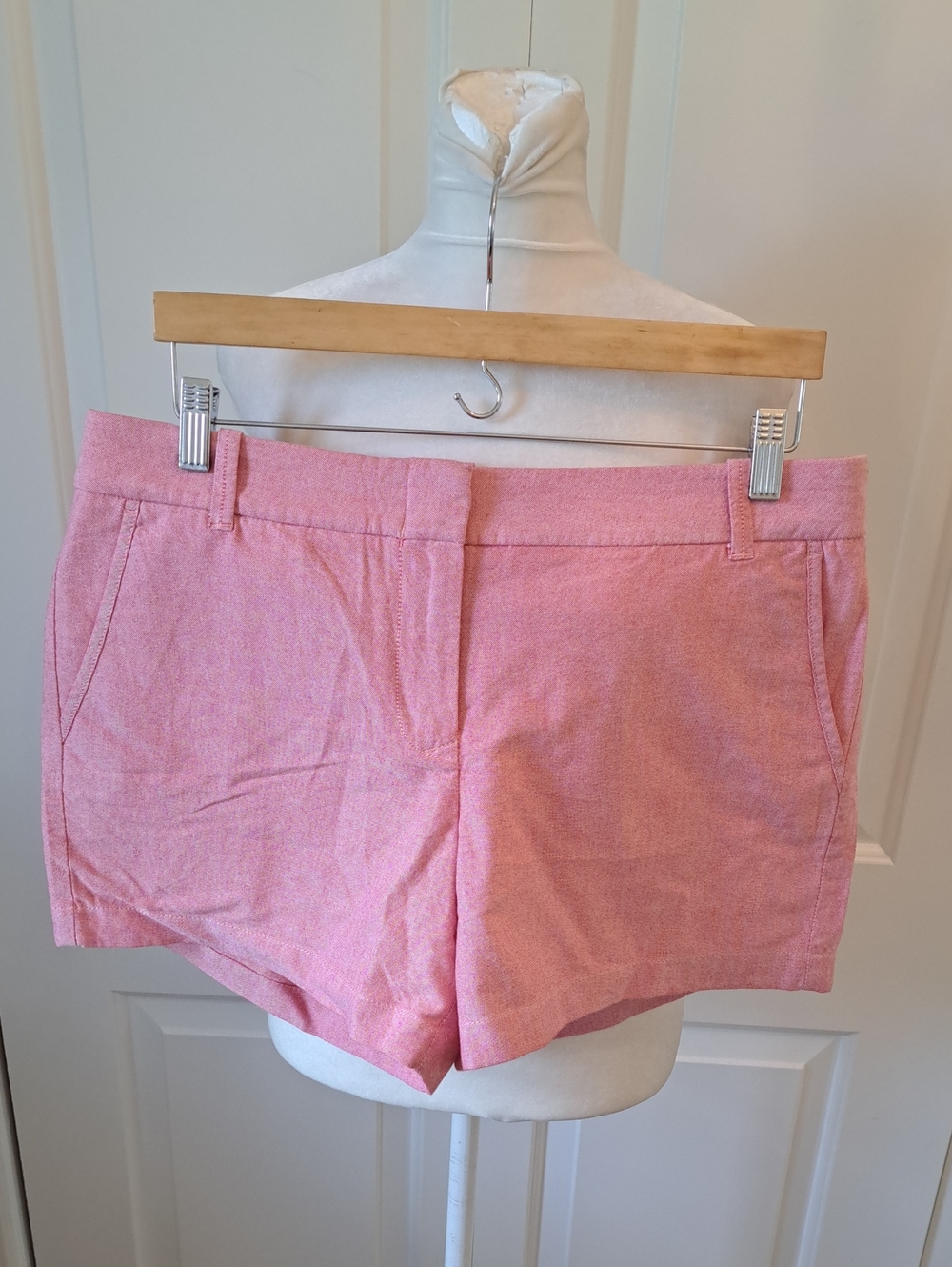 NWT J.Crew Factory Womens Powdered Poppy City Fit 5" Summer/Vacation Shorts 12
